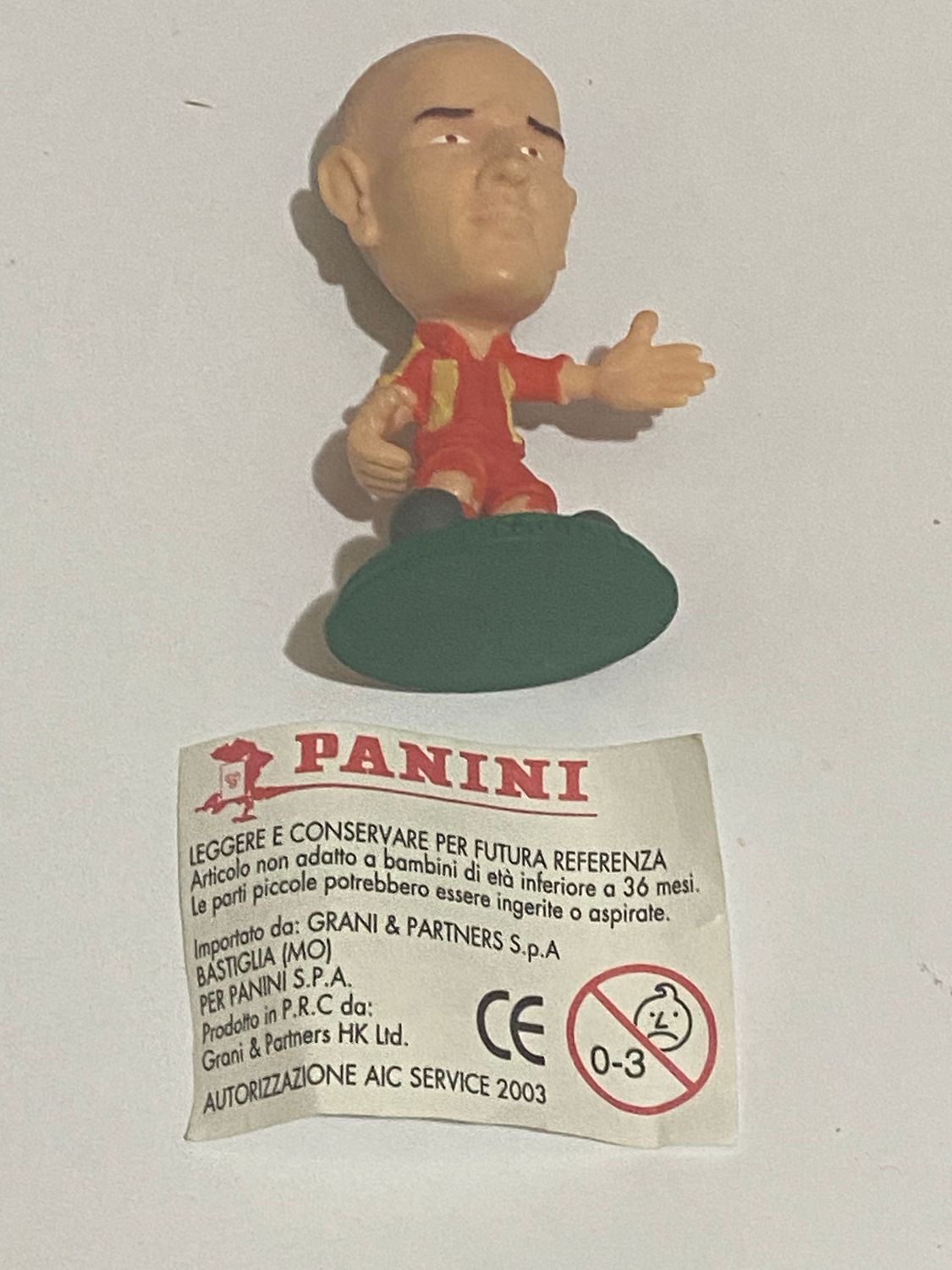 Bomberini Panini 2003 - Miniatura Chevanton Lecce Vintage Collezione
