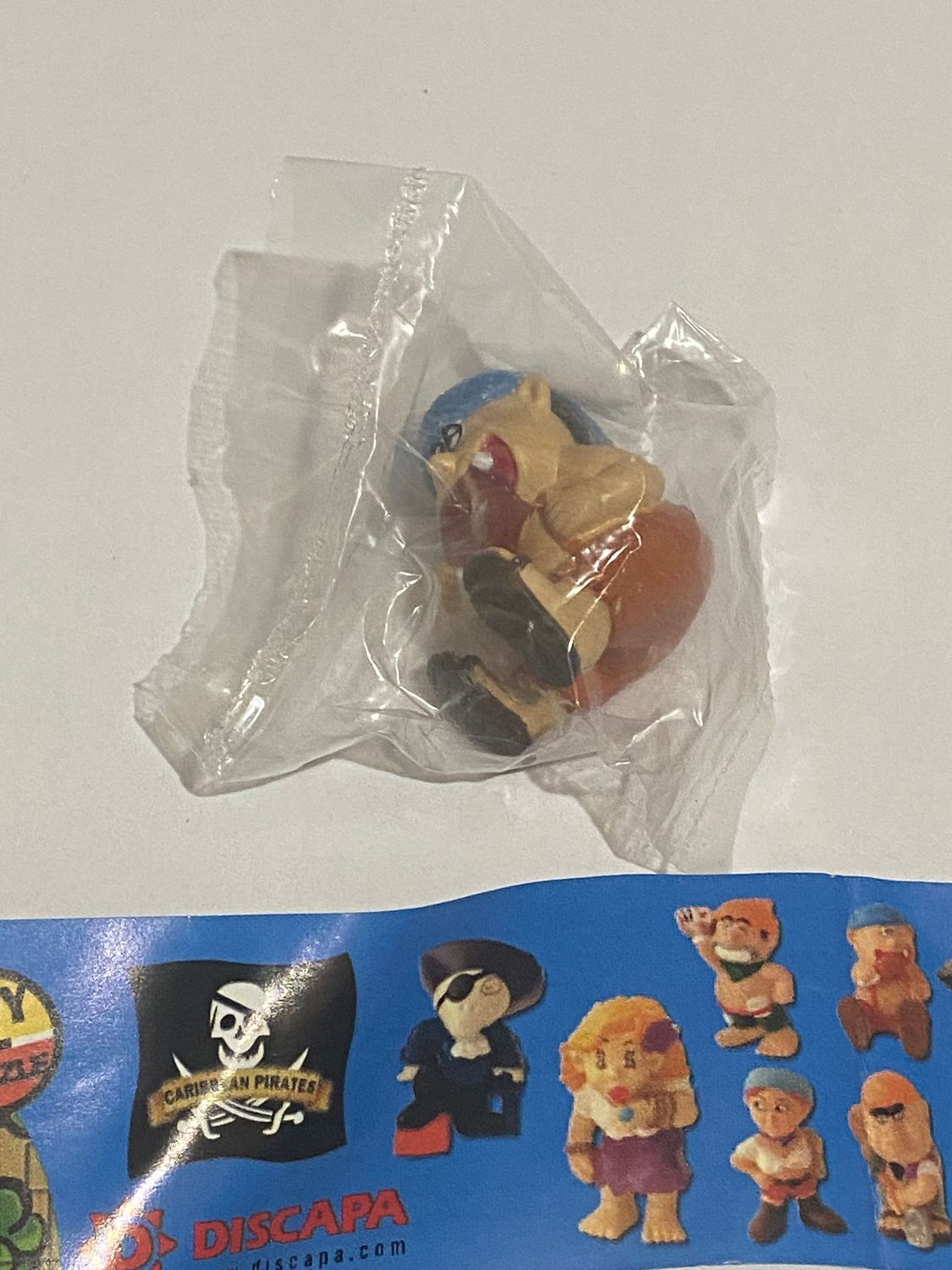 Discapa Pirati Ed. 2005 – Mini Gashapon Corsaro Mangione – Vintage rara