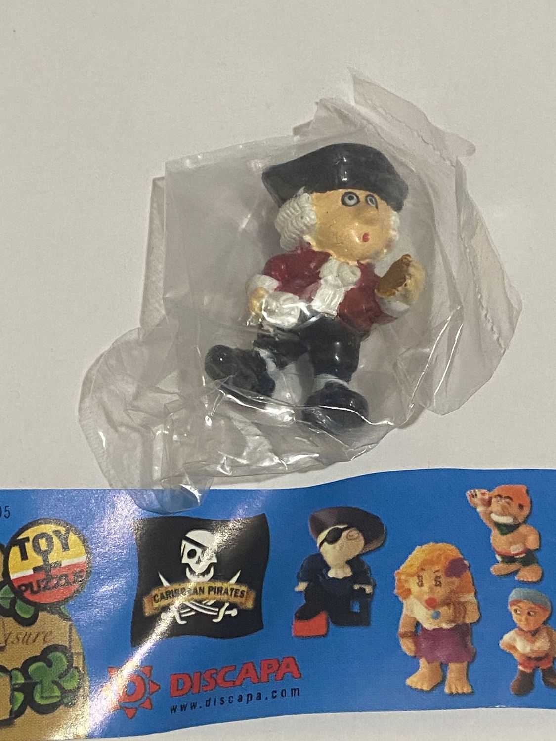 Discapa Pirati Ed. 2005 – Mini Gashapon Nobile inglese – Vintage rara