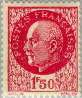 Francobolli-Maresciallo Philippe Pétain (1856-1951)-1941-Francia-1,50 F Francobolli-Maresciallo Philippe Pétain (1856-1951)-1941-Francia-1,50 F
