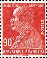 Francobolli-Centenario della nascita di Marcelin Berthelot (1827-1907)-1927-Francia-90 c Francobolli-Centenario della nascita di Marcelin Berthelot (1827-1907)-1927-Francia-90 c