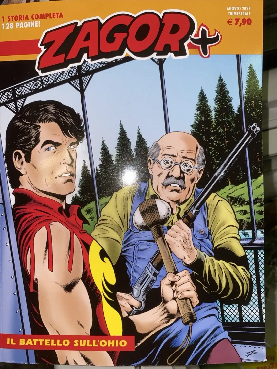 ZAGOR MAXI - n° 59 Serie : ZAGOR PIU' - n° 18 - IL BATTELLO SULL'OHIO ZAGOR MAXI - n° 59 Serie : ZAGOR PIU' - n° 18 - IL BATTELLO SULL'OHIO