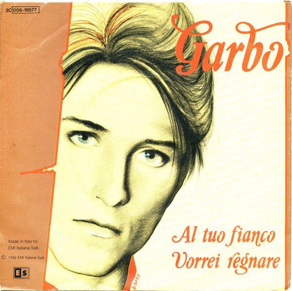 Vinile, 7 Vinile, 7", 45 RPM, Single-Garbo – Vorrei Regnare / Al Tuo Fianco-Italy-Electronic, Rock-1982-VG/VG