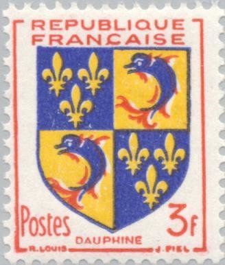 Francobolli-Delfina-1953-Francia-3 F Francobolli-Delfina-1953-Francia-3 F