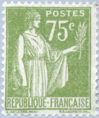 Francobolli-Tipo Pace-1932-Francia-75 c Francobolli-Tipo Pace-1932-Francia-75 c