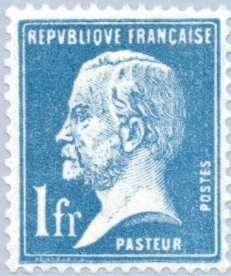 Francobolli-Pasteur, Louis-1925-Francia-1 F Francobolli-Pasteur, Louis-1925-Francia-1 F