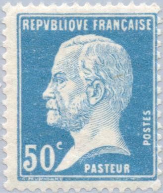 Francobolli-Tipo Pasteur-1923-Francia-50 c