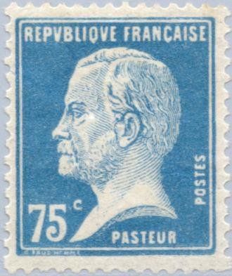 Francobolli-Pasteur, Louis-1924-Francia-75 c Francobolli-Pasteur, Louis-1924-Francia-75 c
