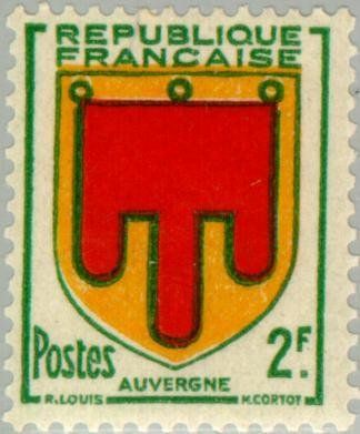 Francobolli-Alvernia-1949-Francia-2 F Francobolli-Alvernia-1949-Francia-2 F