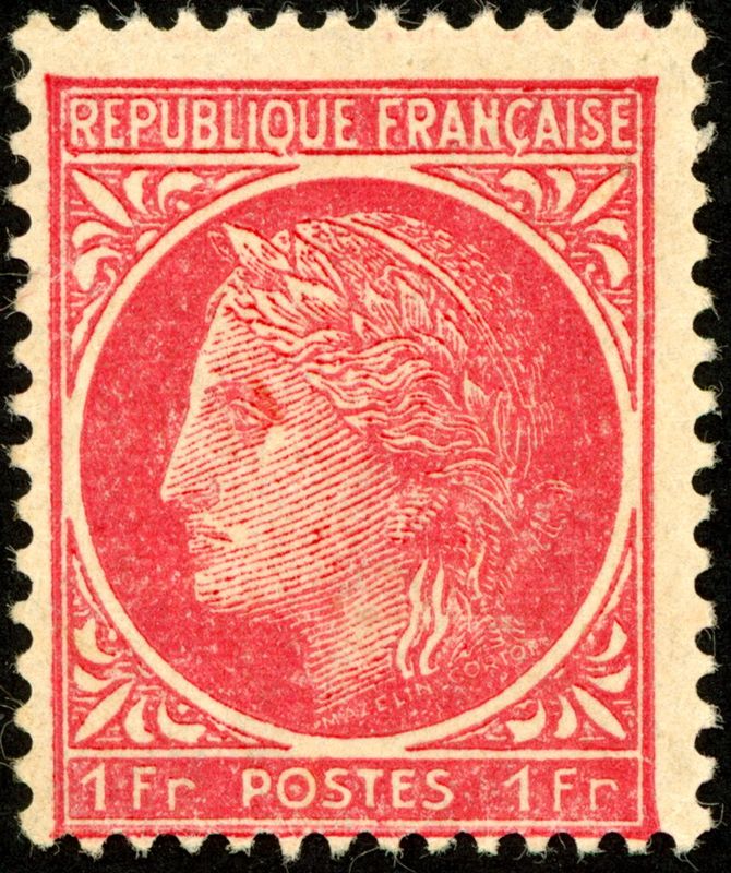 Francobolli-Cerere Mazelin-1945-Francia-1 F Francobolli-Cerere Mazelin-1945-Francia-1 F