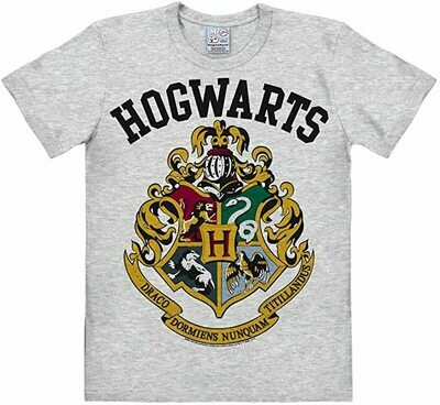 Harry Potter Easy Fit T-Shirt Hogwarts - taglia/size L Harry Potter Easy Fit T-Shirt Hogwarts - taglia/size L