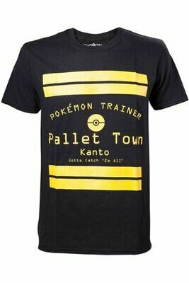 Pokemon T-Shirt Pallet Town taglia L Pokemon T-Shirt Pallet Town taglia L