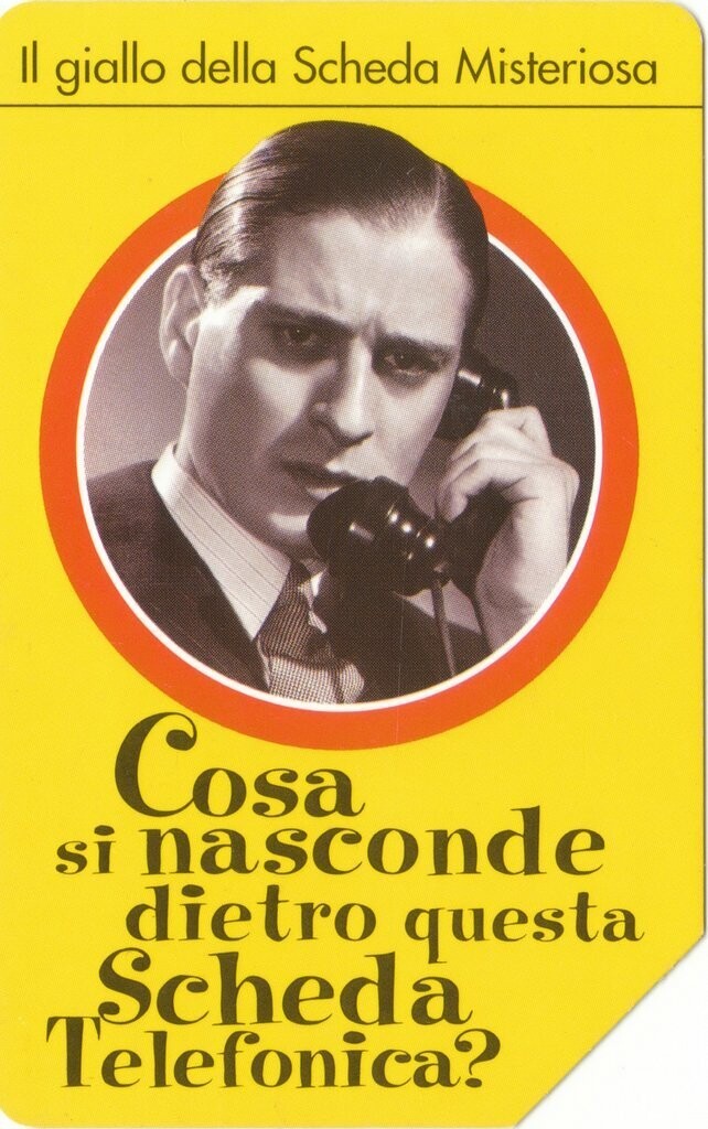 carte telefoniche - Scheda Misteriosa - Cosa Si Nasconde Dietro .. -italia da L.10000/€5,16 Publicenter S.p.A. (catalogo) C&C:F3189, Gol:1118 Usata