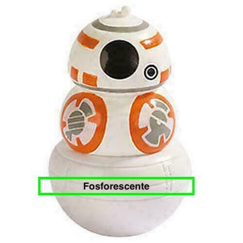 Personaggio ROLLINZ 2.0 STAR WARS - ESSELUNGA - Robot BB-8 Fosforescente