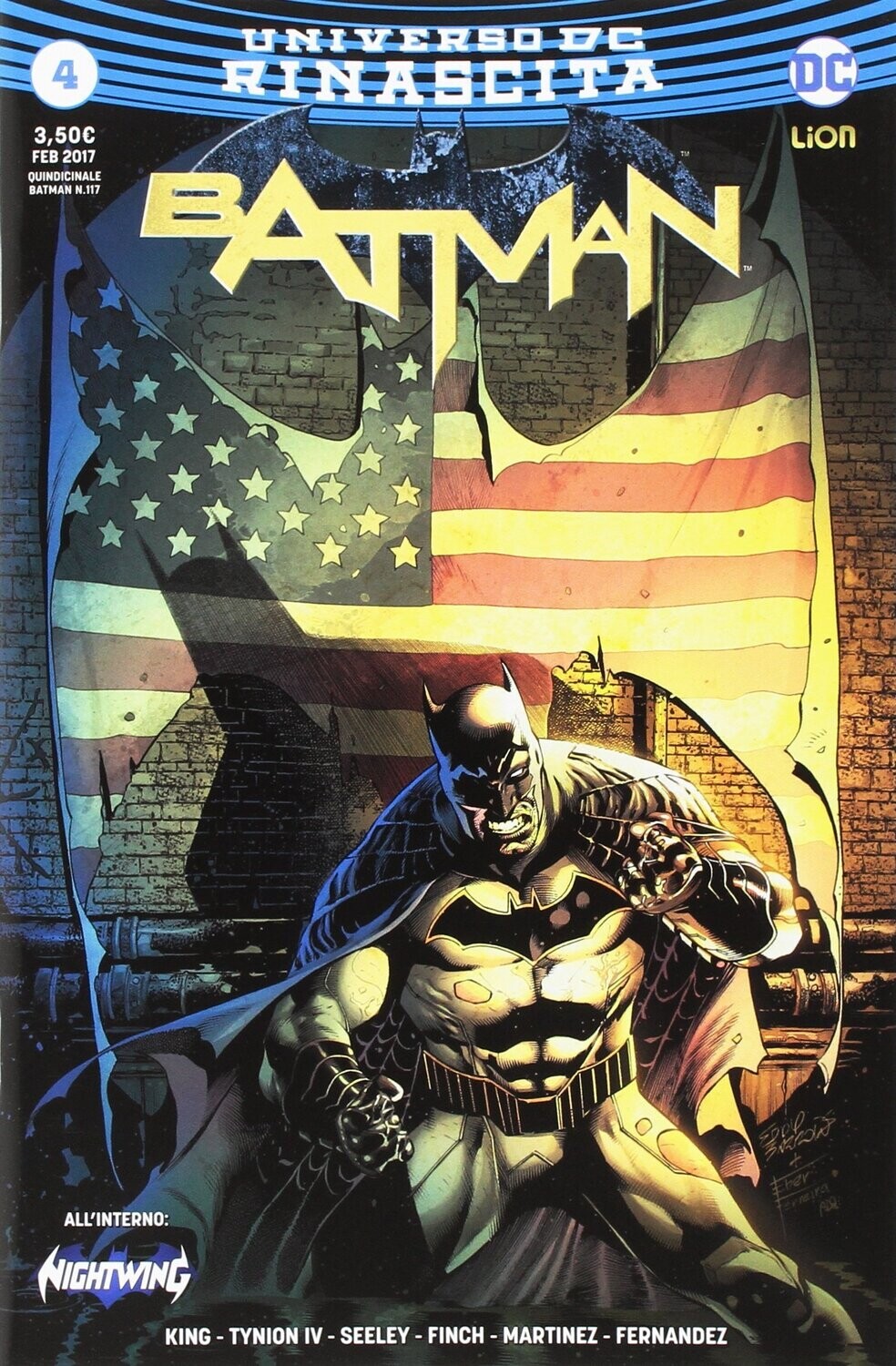 Batman Rinascita Vol.4 - Ed. Lion DC Batman Rinascita Vol.4 - Ed. Lion DC