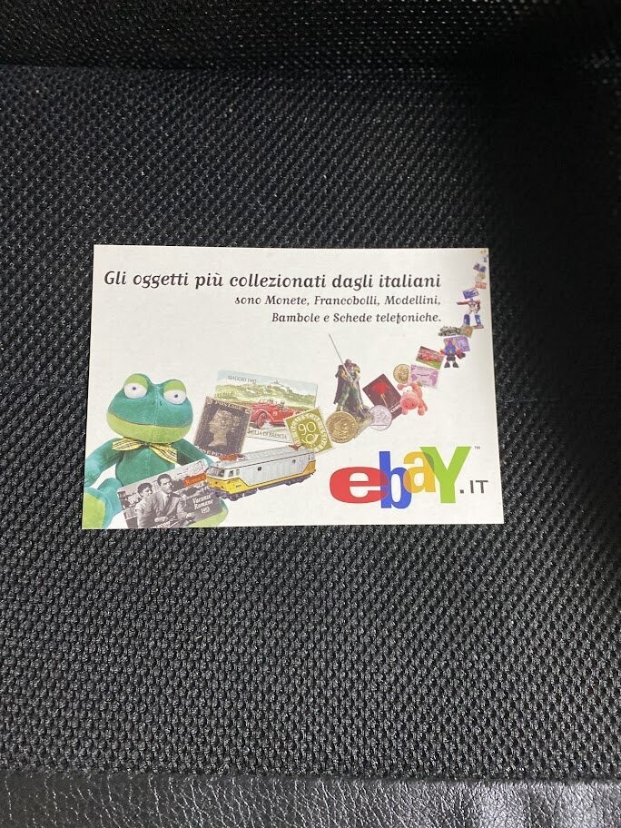 Cartolina Pubblicitaria Promocard www.Ebay.it N.21 Non Viaggiata-colori Cartolina Pubblicitaria Promocard www.Ebay.it N.21 Non Viaggiata-colori