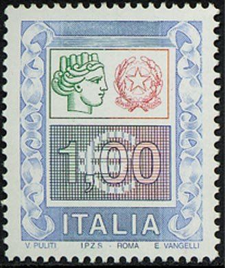 Francobollo Usato Rep. Italiana 2002 ALTI VALORI € 1,00 Francobollo Usato Rep. Italiana 2002 ALTI VALORI € 1,00