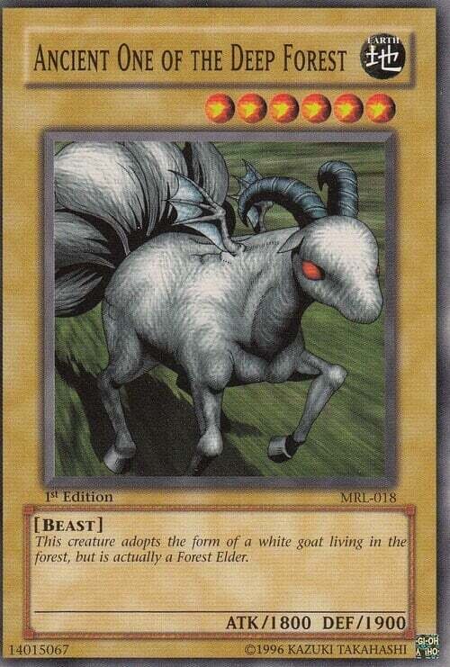 Carta YUGIOH-Antico della Foresta-SDM-ITA-LP-Common