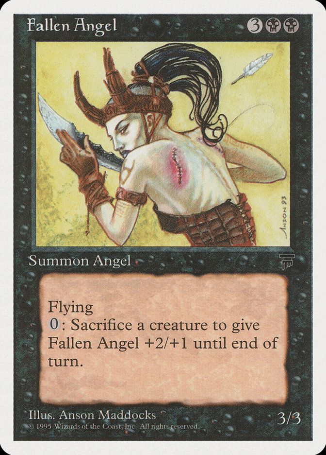 Carta MTG-Fallen Angel-Chronicles-N.040-EN-Good- Carta MTG-Fallen Angel-Chronicles-N.040-EN-Good-