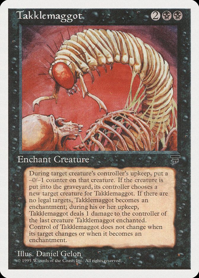 Carta MTG-Takklemaggot-Chronicles-N.032-EN-Good- Carta MTG-Takklemaggot-Chronicles-N.032-EN-Good-