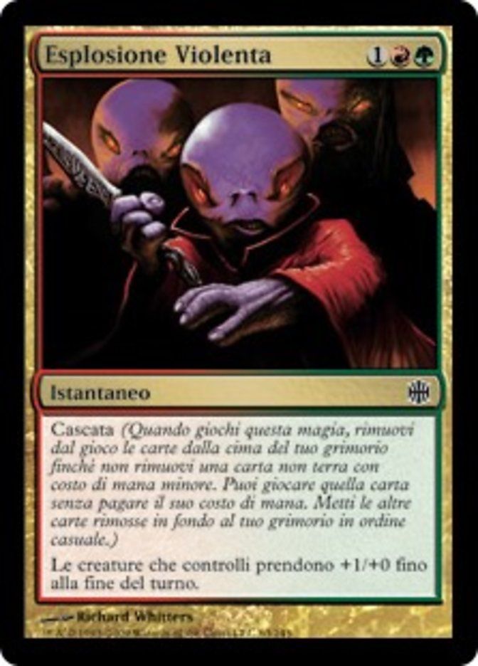 Carta MTG-Esplosione Violenta-Alara Reborn-N.096-ITA-EX- Carta MTG-Esplosione Violenta-Alara Reborn-N.096-ITA-EX-