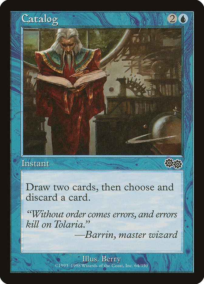 Carta MTG-Catalog-Saga di Urza-N.064-EN-Good-Common Carta MTG-Catalog-Saga di Urza-N.064-EN-Good-Common