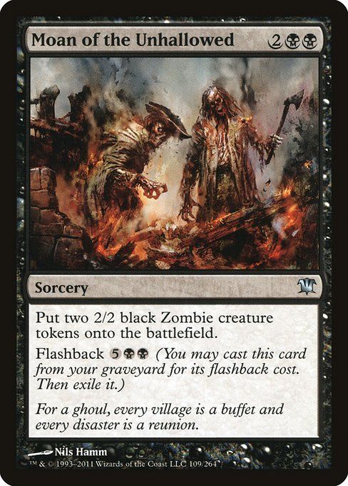Carta MTG-Moan of the Unhallowed-Innistrad-109-EN-EX- U Carta MTG-Moan of the Unhallowed-Innistrad-109-EN-EX- U