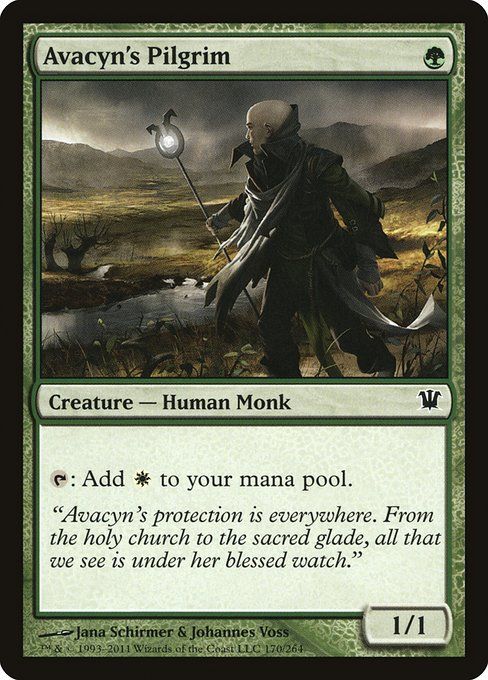 Carta MTG-Pellegrino di Avacyn-Innistrad-170-ITA-EX- C Carta MTG-Pellegrino di Avacyn-Innistrad-170-ITA-EX- C
