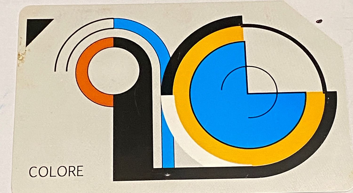 Scheda telefonica - Bauhaus - Colore-90 Usata 3€ Scad.30/06/11 Tir 20.000