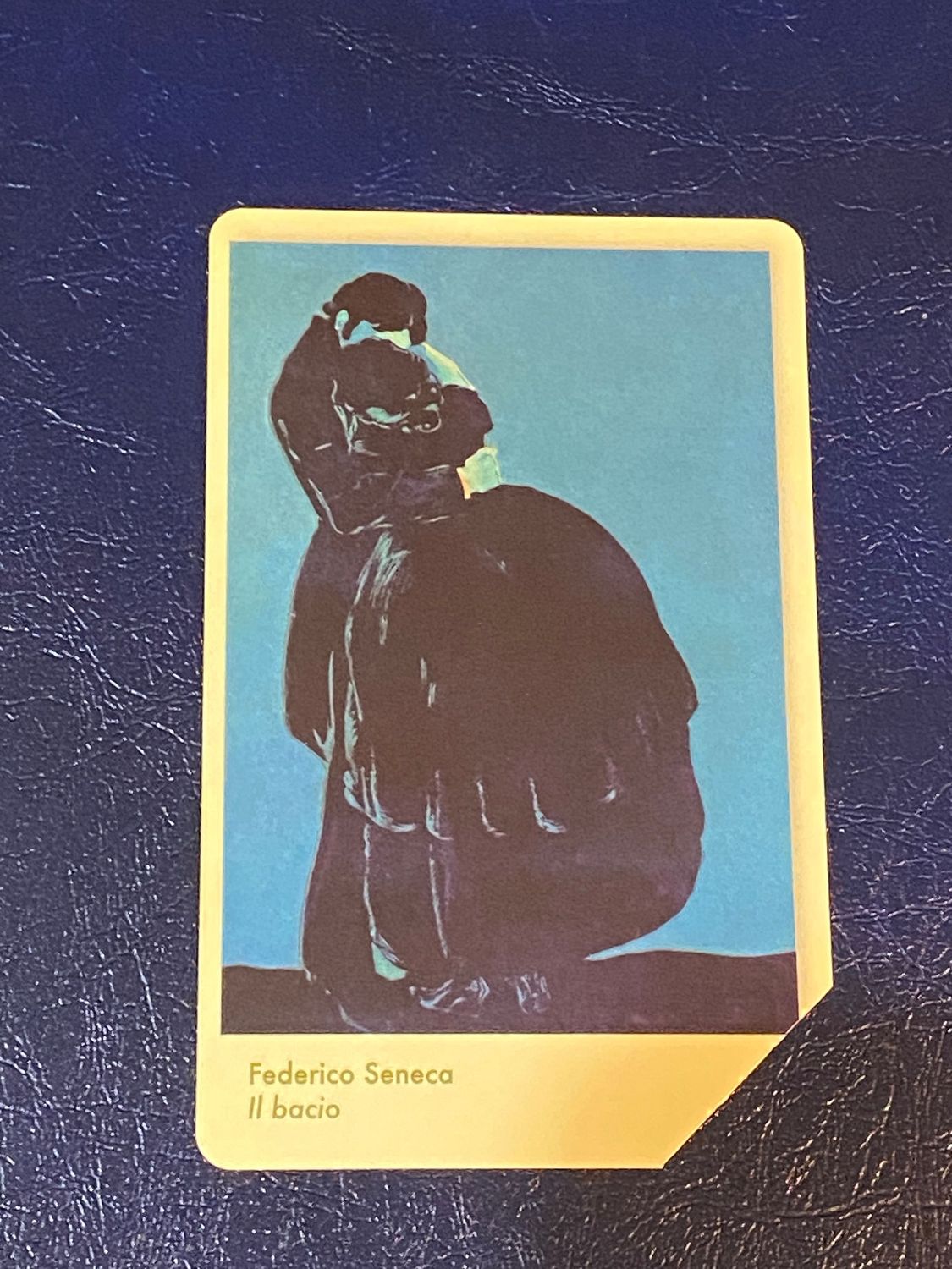 Scheda telefonica - Seneca - Il Bacio Usata 5€ Scad.30/06/2011 Tir: 15.000