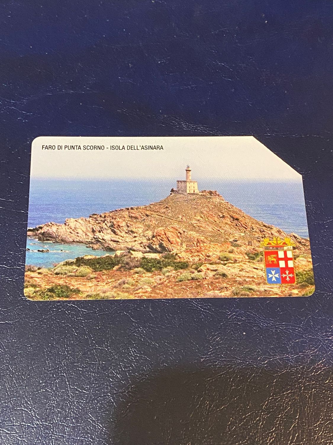 Scheda telefonica - Faro di Punta Scorno Usata €3 Scad.30/06/09 Tir:600.000