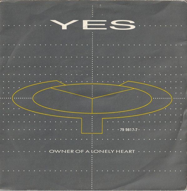 Vinile, 7", 45 RPM, Single-Yes – Owner Of A Lonely Heart-Italy-Rock-1983-VG/VG