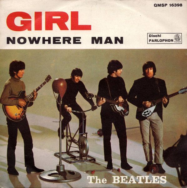 Vinile, 7", 45 RPM, Single-The Beatles – Girl / Nowhere Man-Italy-Rock-1966-VG/VG