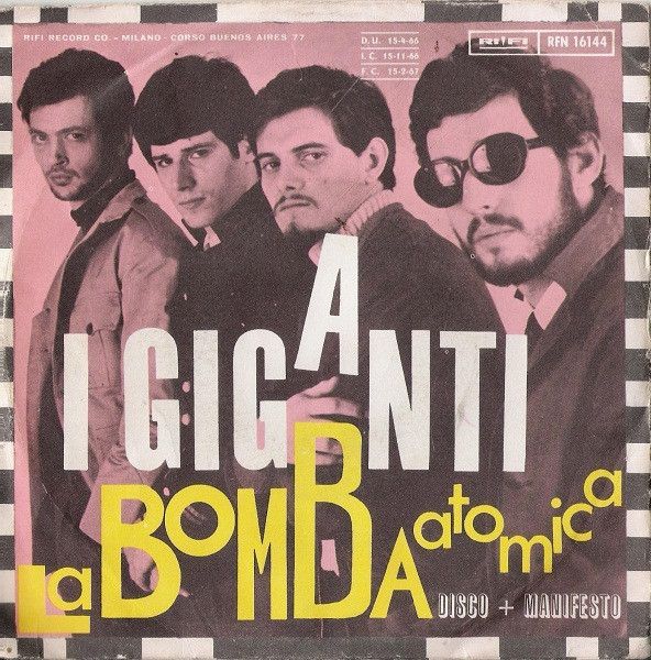 Vinile, 7", 45 RPM, Single-I Giganti – Tema-Italy-Rock-1966-Good/Good