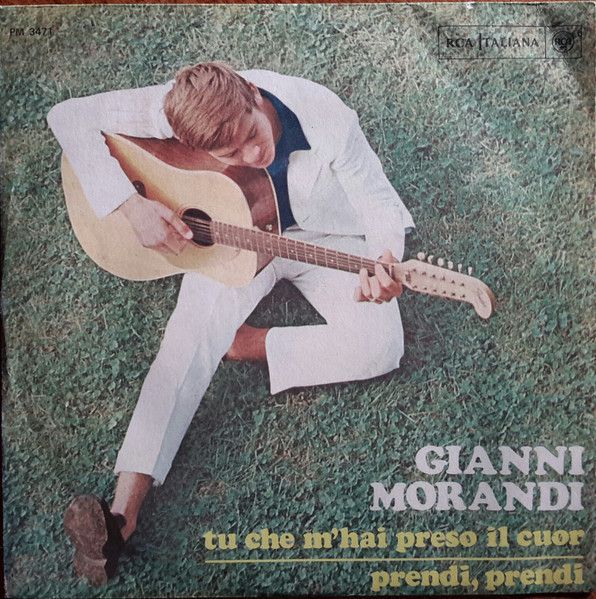 Vinile, 7 Vinile, 7"", 45 RPM, Single, Mono-Gianni Morandi – Tu Che M'Hai Preso Il Cuor / Prendi, Prendi-Italy-Pop-1968-VG/VG