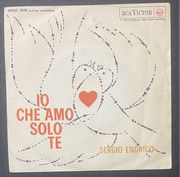 Sergio Endrigo - Io Che Amo Solo Te / Vecchia Balera (45 Giri 7 Sergio Endrigo - Io Che Amo Solo Te / Vecchia Balera (45 Giri 7", 1962)