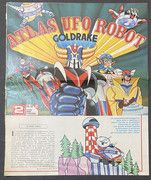Atlas Ufo Robot Goldrake - Poster Inserto TV Sorrisi e Canzoni (1978)