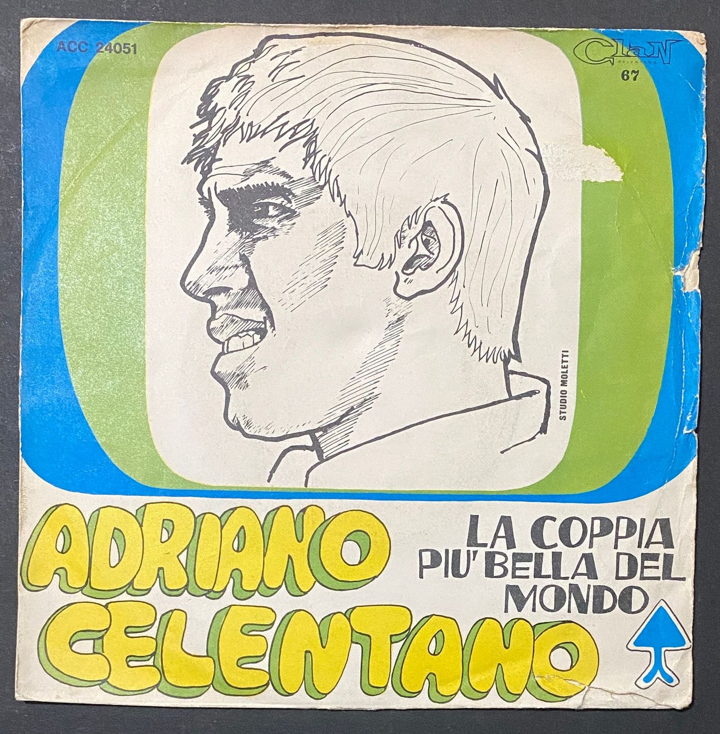 Adriano Celentano - La Coppia Piu' Bella Del Mondo / Torno Sui Miei Passi (45 Giri 7 Adriano Celentano - La Coppia Piu' Bella Del Mondo / Torno Sui Miei Passi (45 Giri 7", 1967)