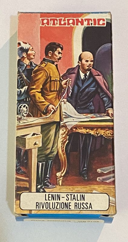 Soldatini Atlantic 8009/A Lenin Stalin Rivoluzione Russa Anni 70 Box Completo Soldatini Atlantic 8009/A Lenin Stalin Rivoluzione Russa Anni 70 Box Completo