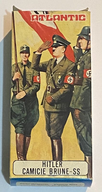 Soldatini Atlantic 8008/A Hitler Camicie Brune SS Anni 70 Box Completo Soldatini Atlantic 8008/A Hitler Camicie Brune SS Anni 70 Box Completo