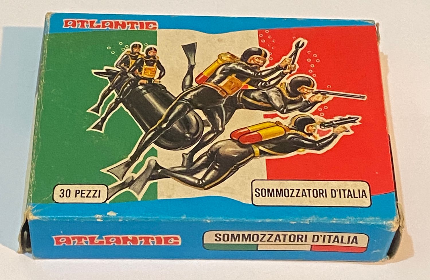 Soldatini Atlantic 9006 Sommozzatori d'Italia Scala HO Siluro SLC Gommone Box Soldatini Atlantic 9006 Sommozzatori d'Italia Scala HO Siluro SLC Gommone Box