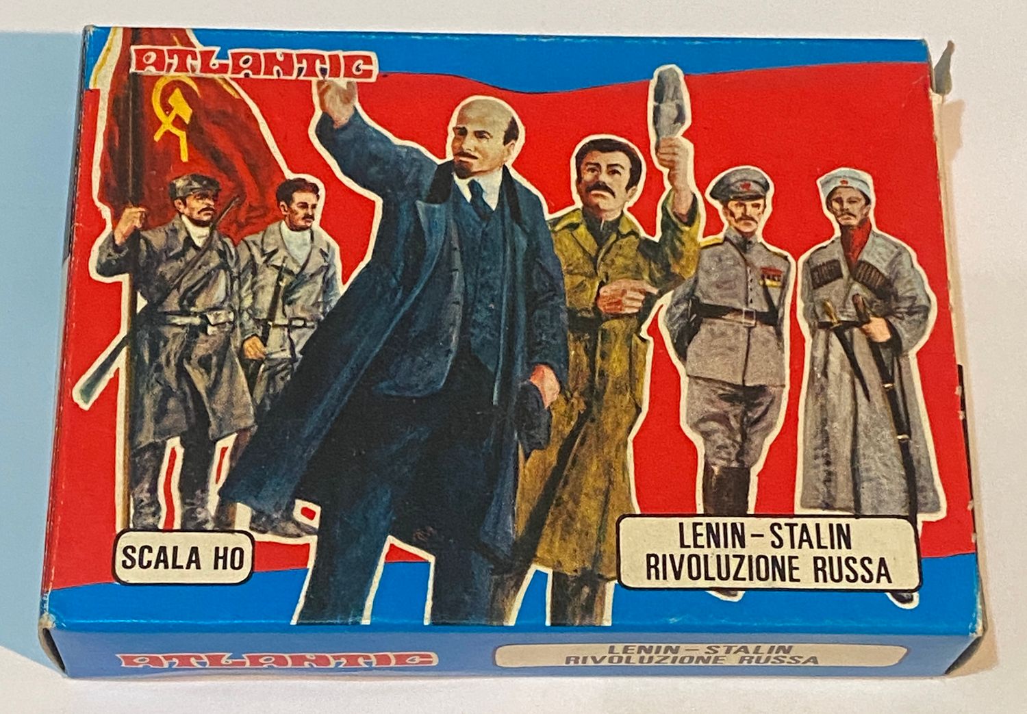 Soldatini Atlantic 9009 Lenin Stalin Rivoluzione Russa Scala HO Cavallo Slitta Vintage Box Soldatini Atlantic 9009 Lenin Stalin Rivoluzione Russa Scala HO Cavallo Slitta Vintage Box