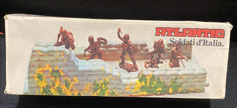Atlantic 302 Maxiplastico N.1 Bastione con Muraglia Diorama Scala 1:32 Box