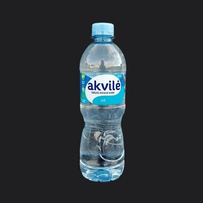 Ūdens bez gāzes "Akvile" - 0,5l
