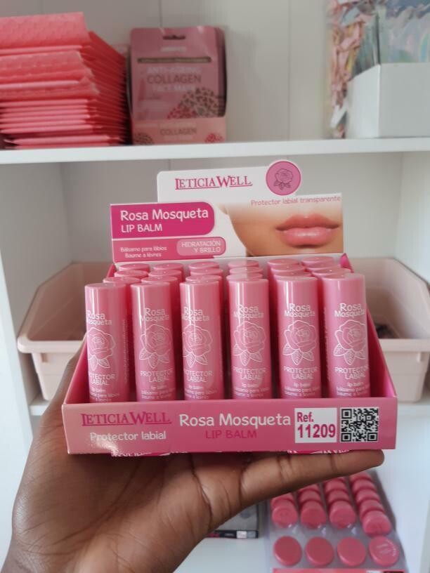 Baume a lèvres hydratant à la rose