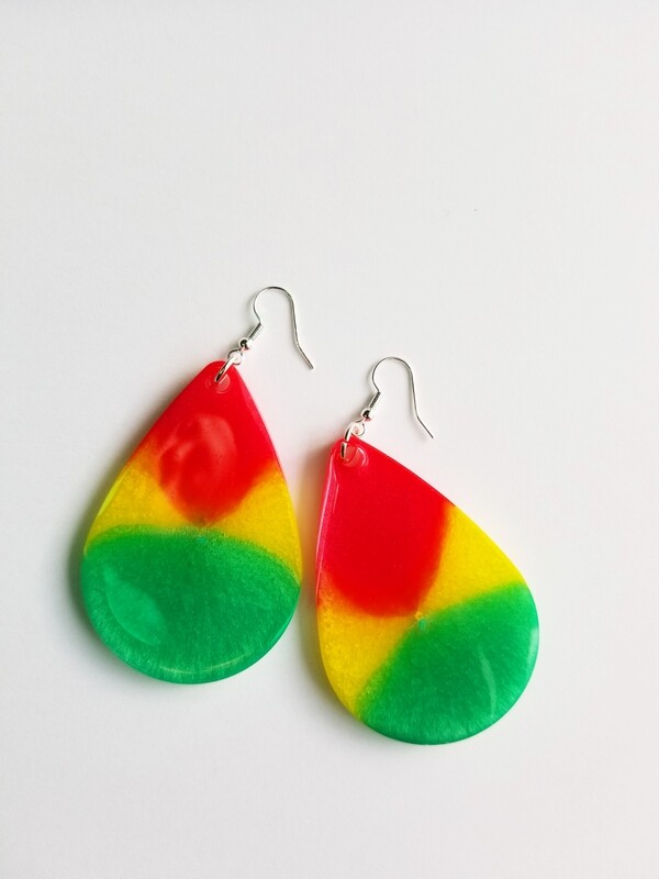 Teardrop earrings