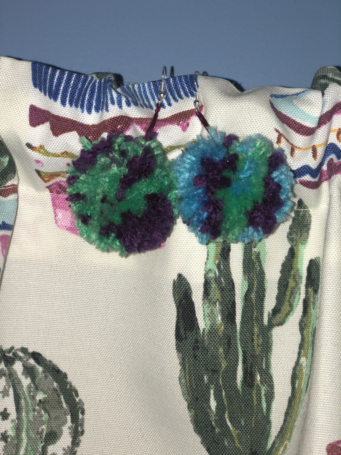 Pom-Pom Earrings