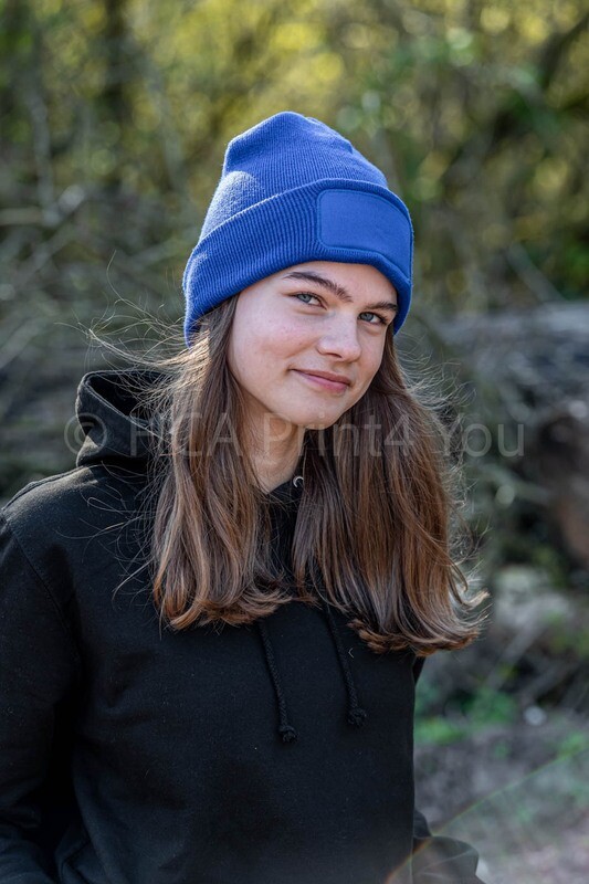 Dames Muts met patch