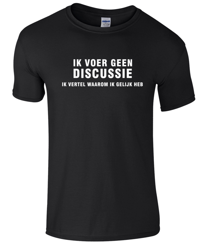 Discussie T-Shirt