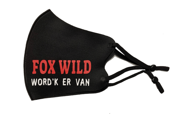 Mondkapje FOX WILD - WORD'K ER VAN